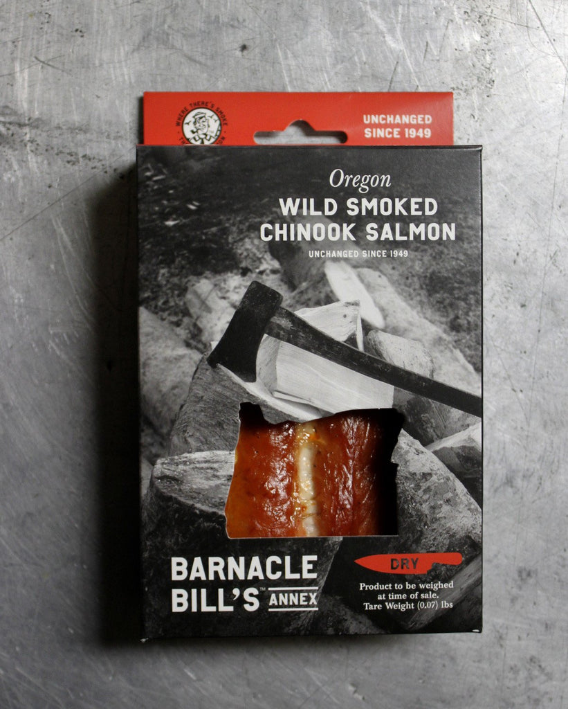 Pouched Oregon Wild Smoked Chinook Salmon- DRY